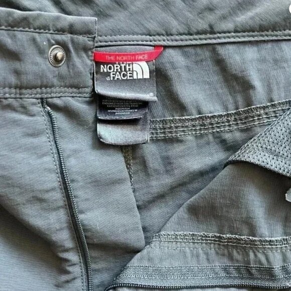 The North Face Paramount Active Cargo Shorts Size 34 Gray Nylon Hiking 9" - Picture 2 of 9